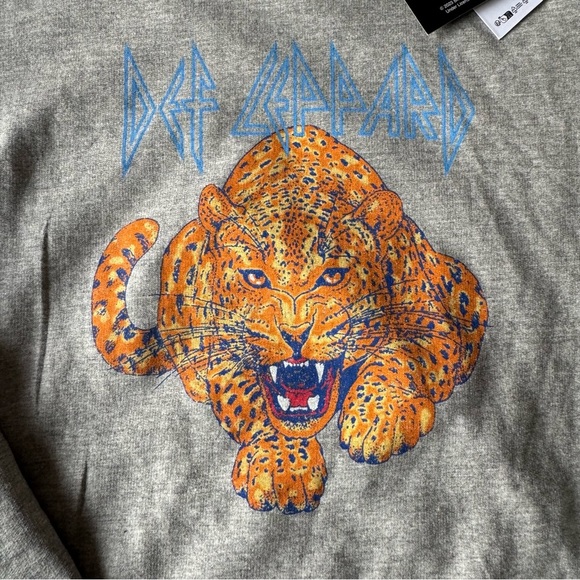NWT Noisy May Def Leppard Sweater​ - Picture 2 of 3